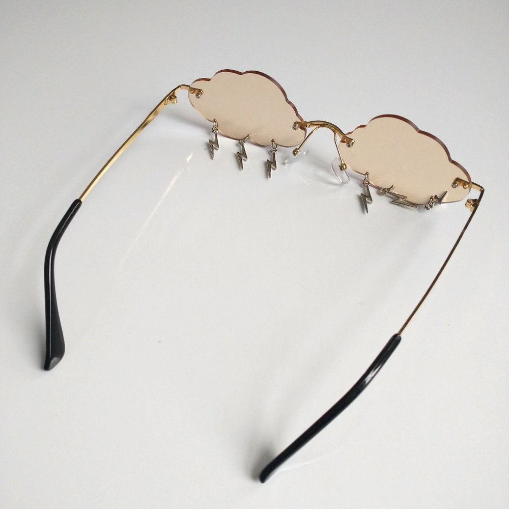 Cloud Sunglasses w/ Lightening Charms